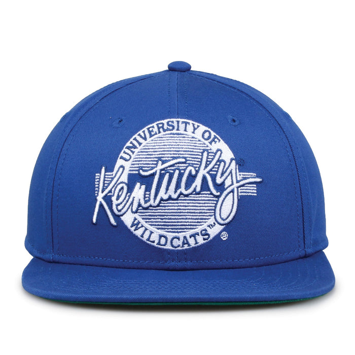 Kentucky Wildcats Retro Circle Snapback - Royal, product view