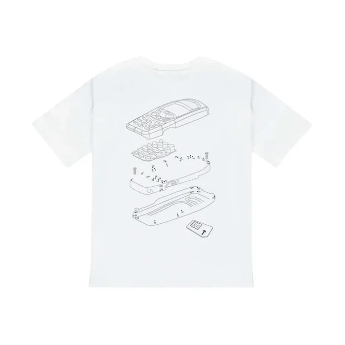 Koszulka Trapstar T-Phone White TRAPSTAR Koszulki