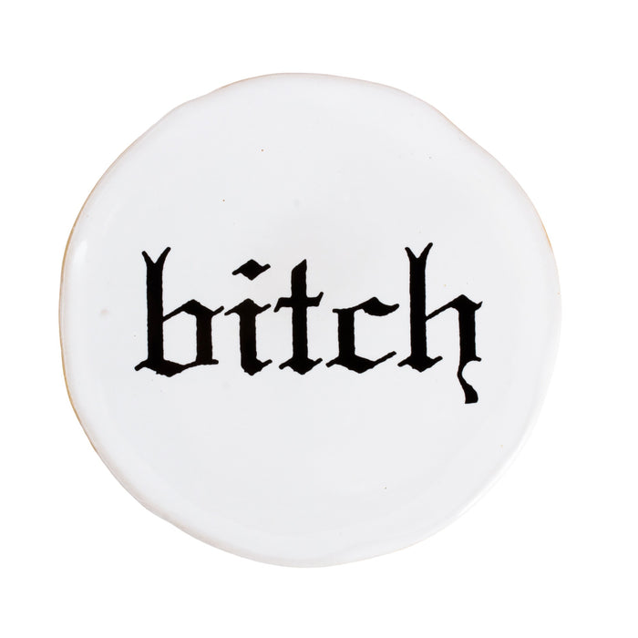 Kuhn Keramik "bitch" Very Small Plate