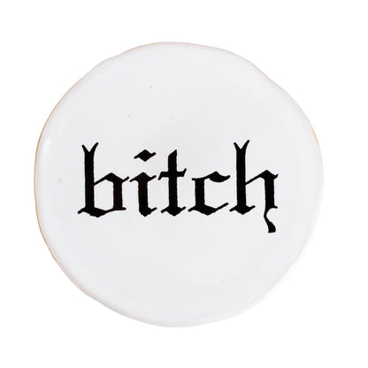 Kuhn Keramik "bitch" Very Small Plate