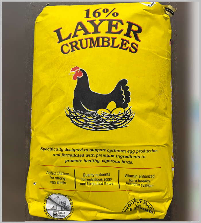 Layer Crumble 16% Protein 50#