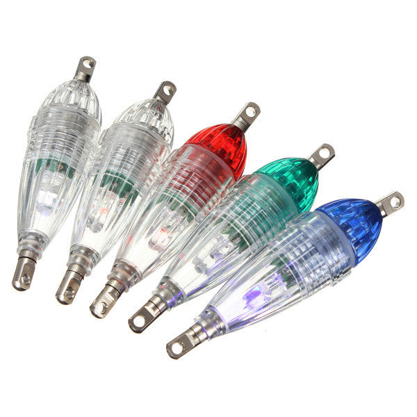LED Mini Fishing Squid Bait Lure Light Blue Flashing - GhillieSuitShop