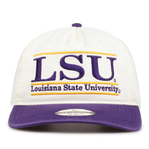 LSU Tigers Original Bar Snapback, front view