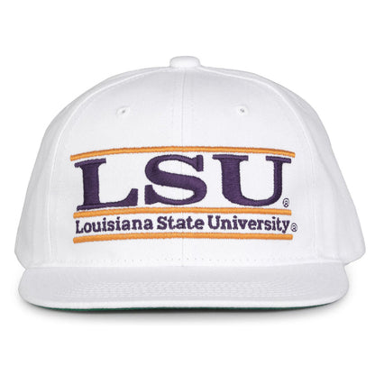 Retro Bar Snapback - White