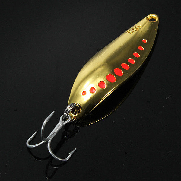 LYA011 Fishing Metal Spoon Lure Bait Spinner Spinnerbait Coarse - GhillieSuitShop
