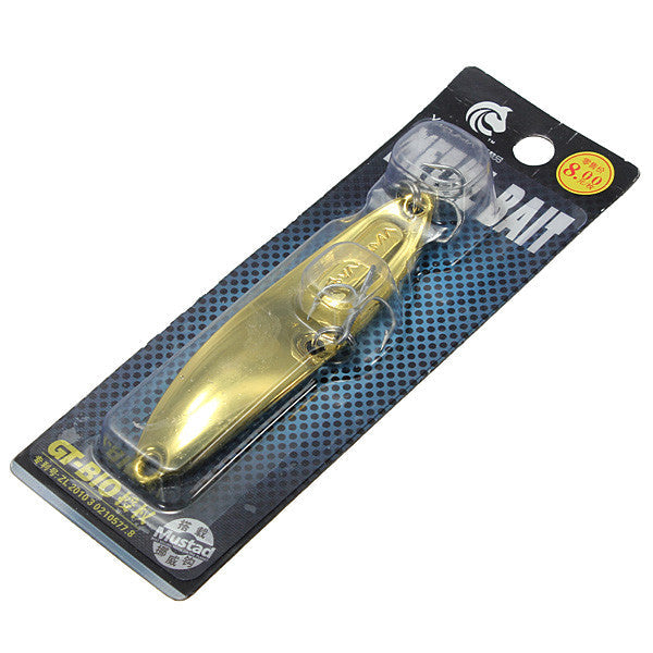 LYA011 Fishing Metal Spoon Lure Bait Spinner Spinnerbait Coarse - GhillieSuitShop