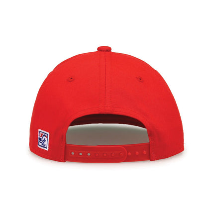 Maryland Terrapins Retro Circle Snapback - Red, alternate view 3
