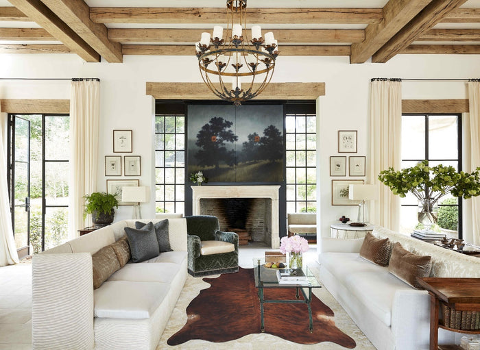 Medium Brindle Cowhide Rug #B9108