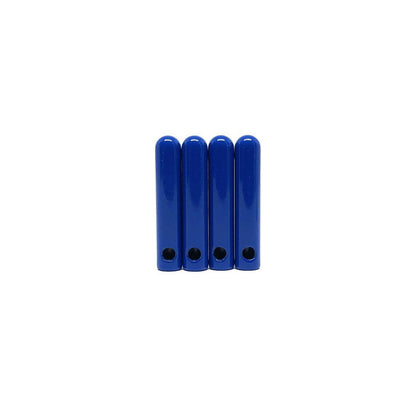 METAL TIPS - Blue Removable Bullet Tips / Aglets