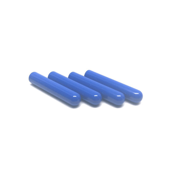 METAL TIPS - Blue Removable Bullet Tips / Aglets