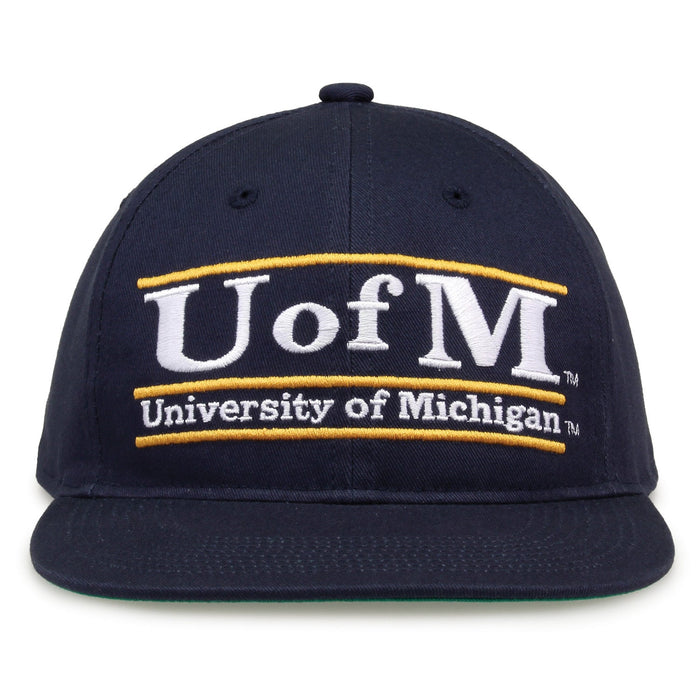 Retro Bar Snapback - Navy