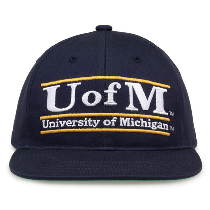 Retro Bar Snapback - Navy