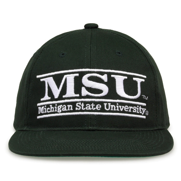 Retro Bar Snapback - Dark Green