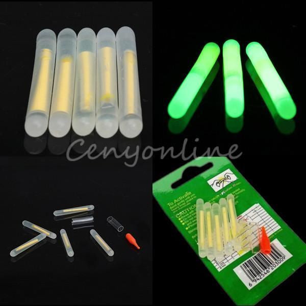 Mini Fishing Light Chemical Fluorescent Rod Clip On Dark Glow Stick - GhillieSuitShop