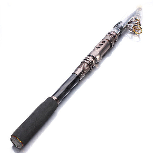 Mini Fishing Rod Telescopic Spinning Pole for Carp 3.3M10.83Ft - GhillieSuitShop
