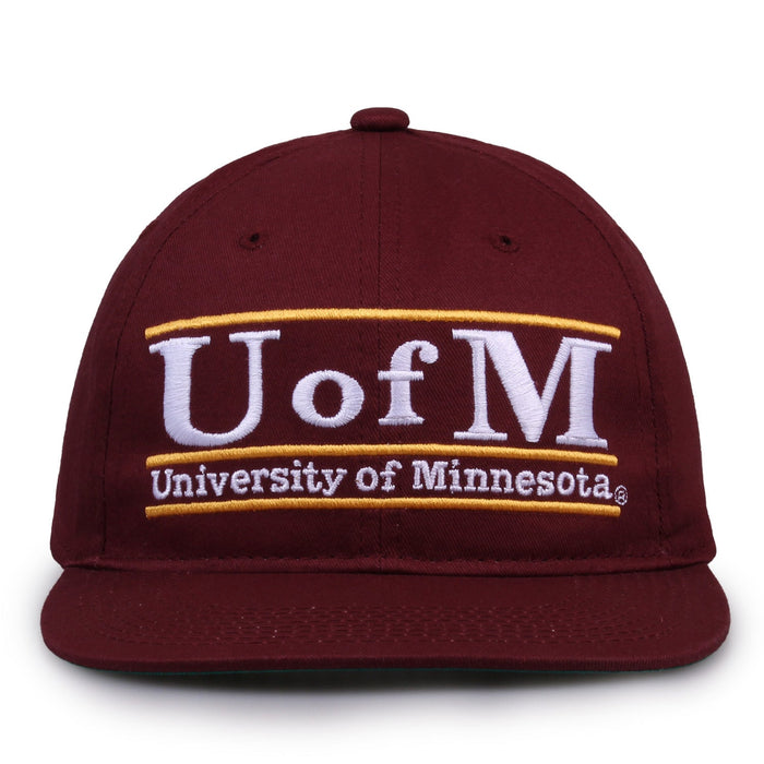 Retro Bar Snapback - Maroon