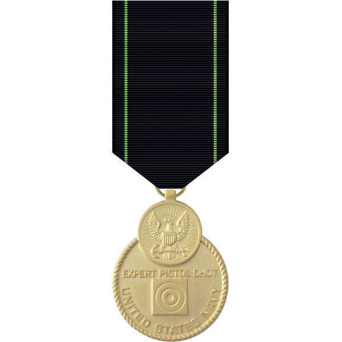 Navy Expert Pistol Miniature Medal Military Medals