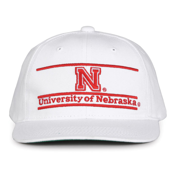 Retro Bar Snapback - White