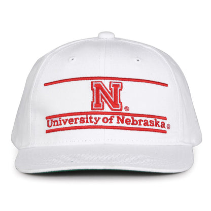 Retro Bar Snapback - White