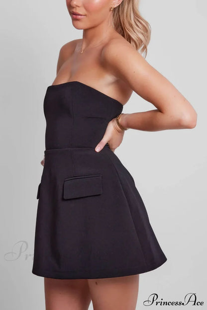 Neckline Ultimate Stylish Strapless Dress Dresses