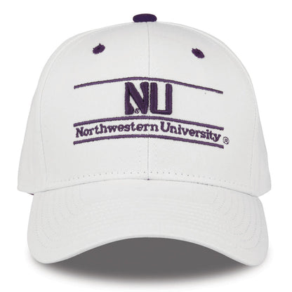 Northwestern Wildcats Bookstore Snapback - White, product view