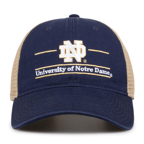 Notre Dame Split Bar Trucker (Navy)