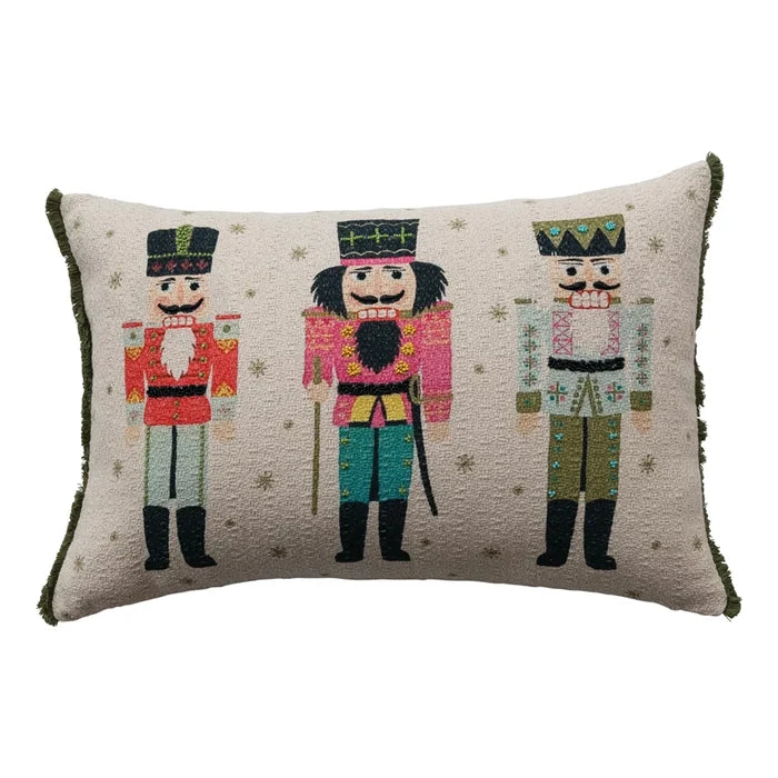 Nutcracker Printed Pillow