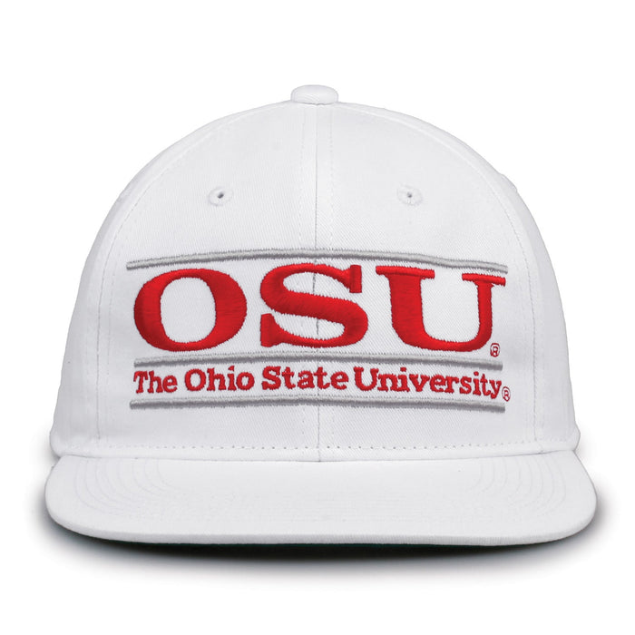 Retro Bar Snapback - White