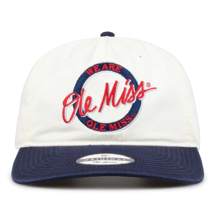 Ole Miss Rebels Original Circle Snapback, front view