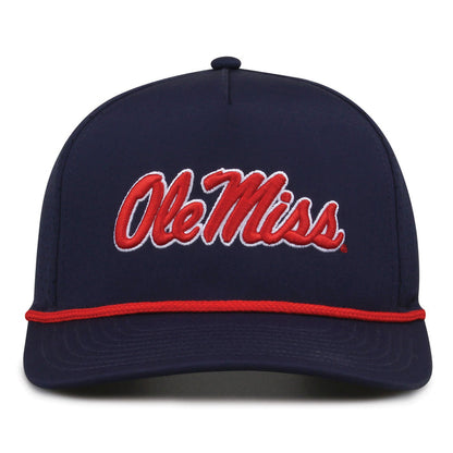 Ole Miss Logo Performance Mesh Snapback
