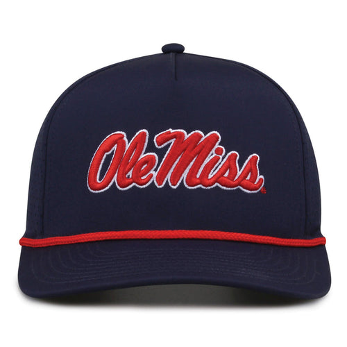Ole Miss Logo Performance Mesh Snapback