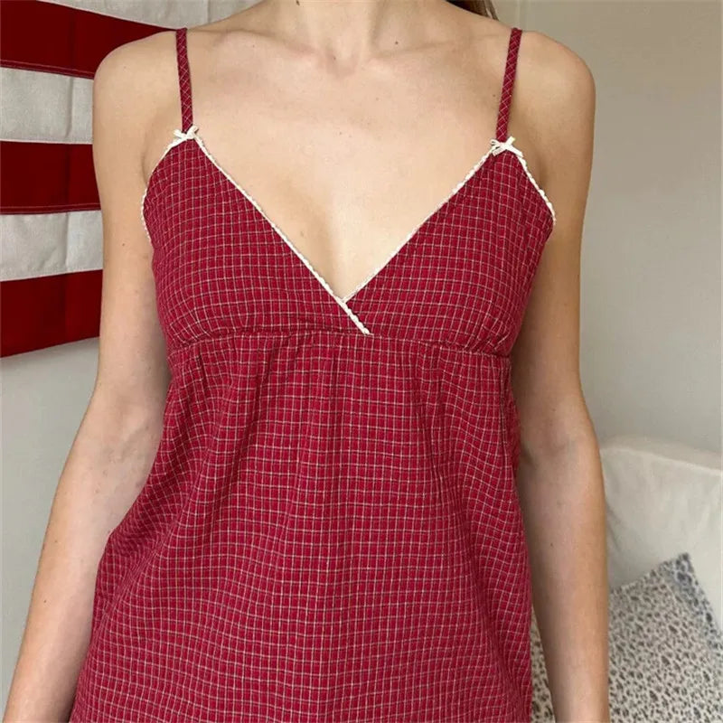 Peplum Spaghetti Strap Crop Top