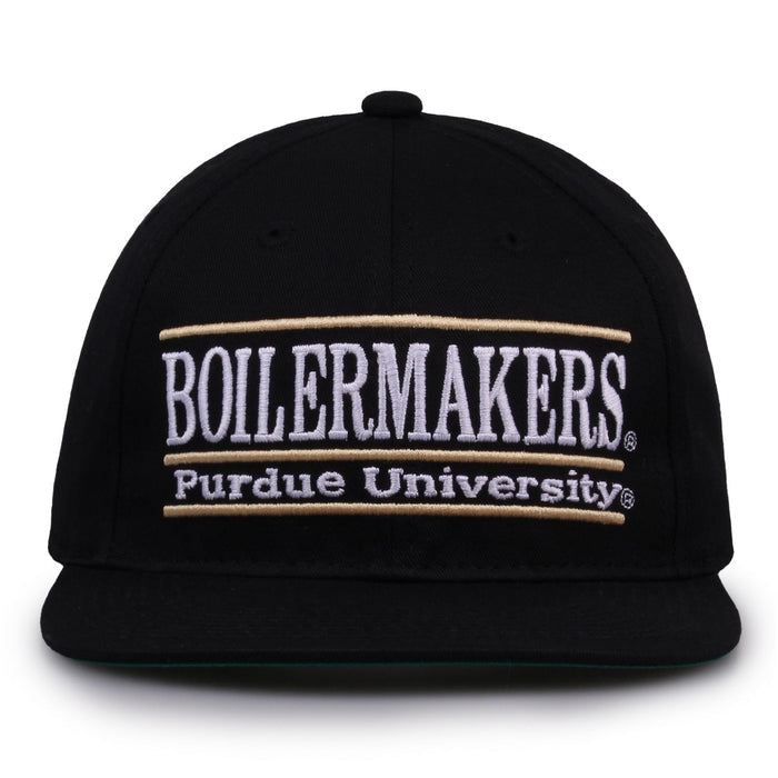 Retro Bar Snapback - Black