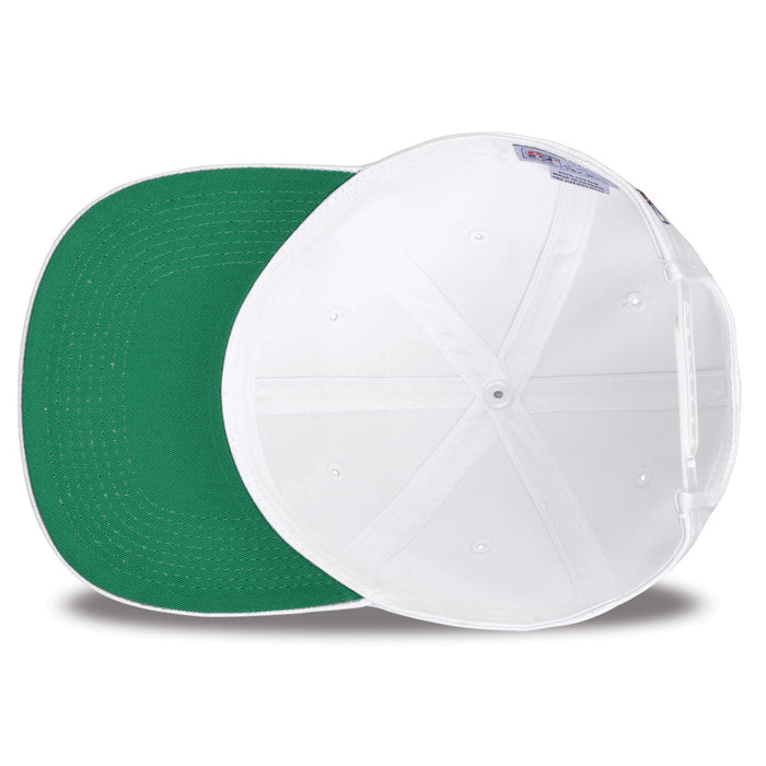 Purdue Boilermakers Retro Circle Snapback - White, alternate view 3
