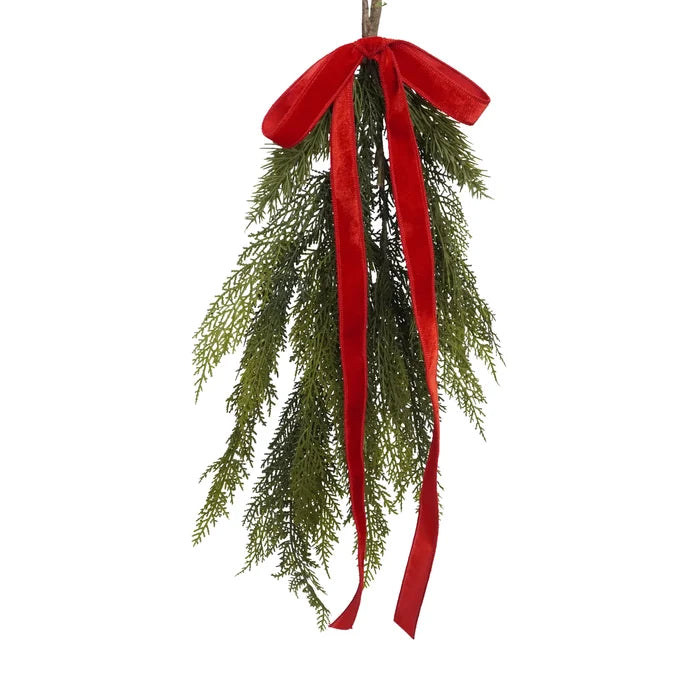 Red Reveuse Bow, 1"