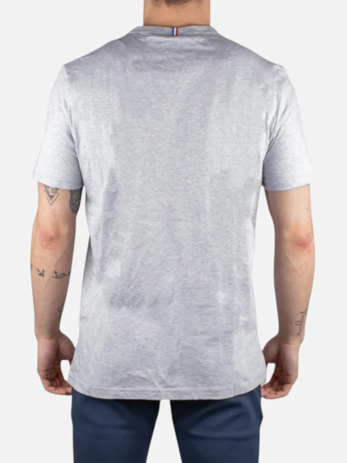 Remera Le Coq Sportif Ess Tee Ss N°3 M Gris Chiné Cl