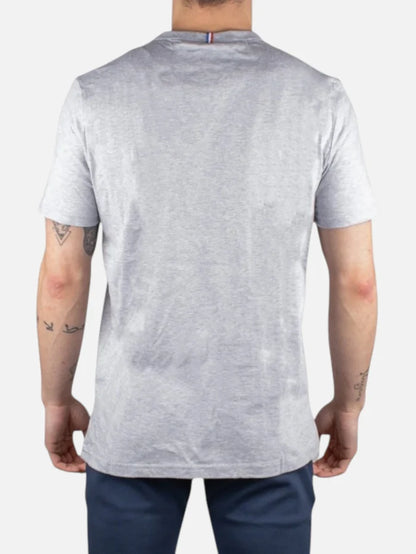 Remera Le Coq Sportif Ess Tee Ss N°3 M Gris Chiné Cl