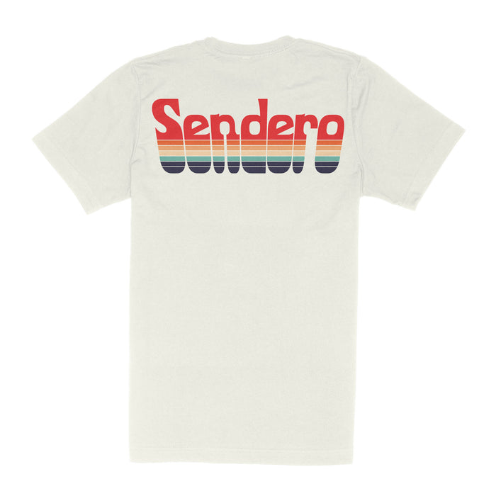 Retro Logo T-Shirt- Vintage White
