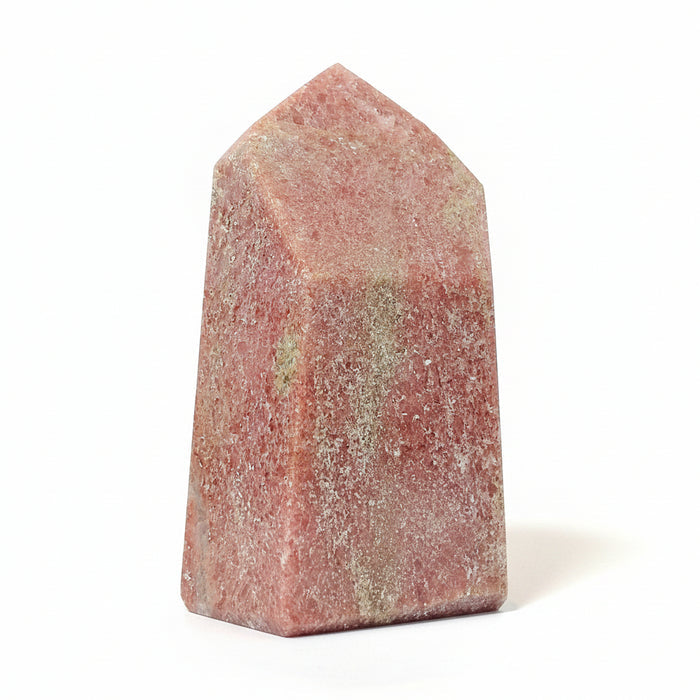 Rhodonite Wand Pink Obelisk Tower Gemstone