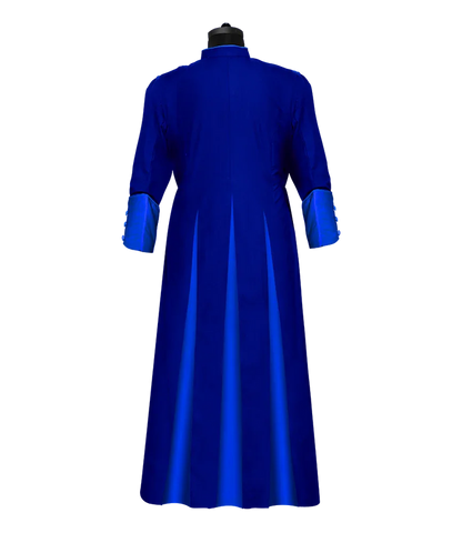 Roman cassock with 3 pleats