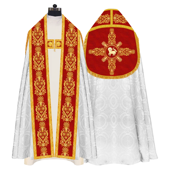 Damask / Agnus Dei / White - Red