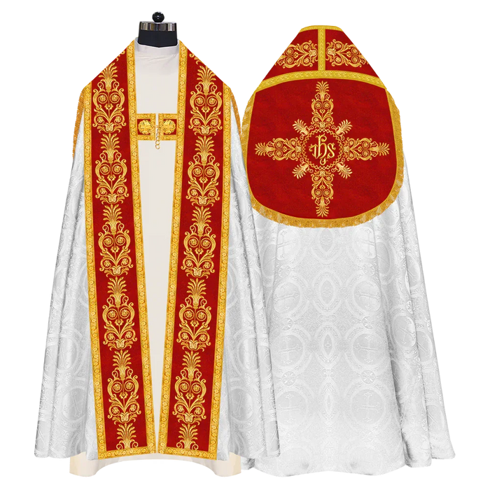 Damask / IHS / White - Red