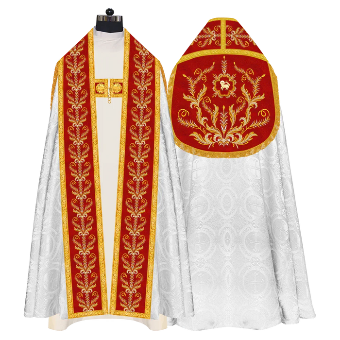 Roman Cope with embroidered motif