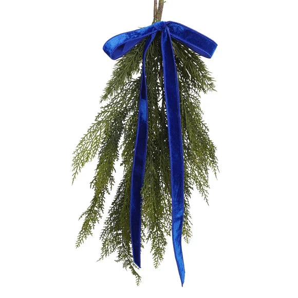 Royal Blue Reveuse Bow, 1"