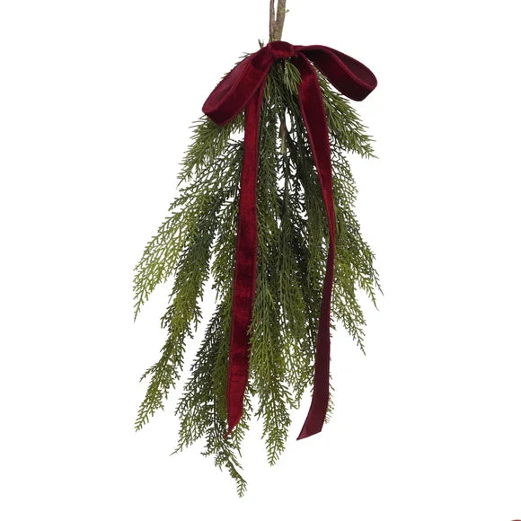Ruby Reveuse Bow, 1"