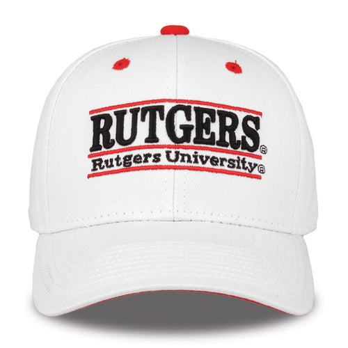 Rutgers Scarlet Knights Bookstore Snapback - White, product view