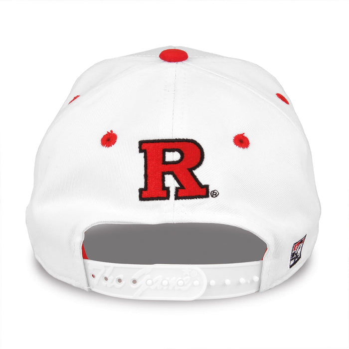 Rutgers Scarlet Knights Bookstore Snapback - White, alternate view 1