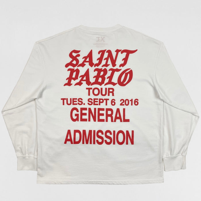 Saint Pablo Tour 2016 Unreleased Thermal Long Sleeve