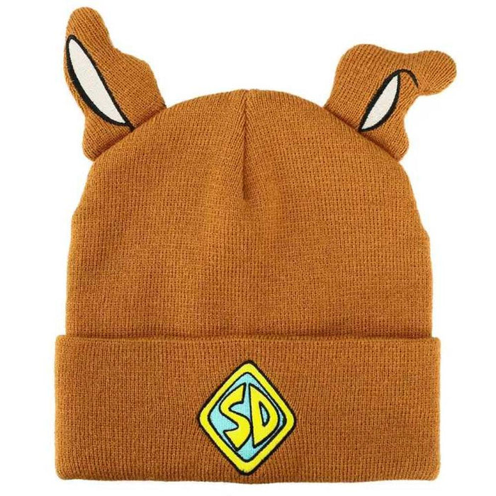 Scooby Doo 3D Plush Ears Embroidered Beanie