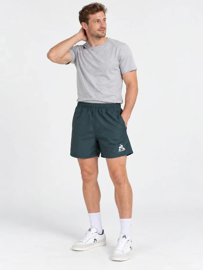 Short Le Coq Sportif Tennis Short Verde — vista principal
